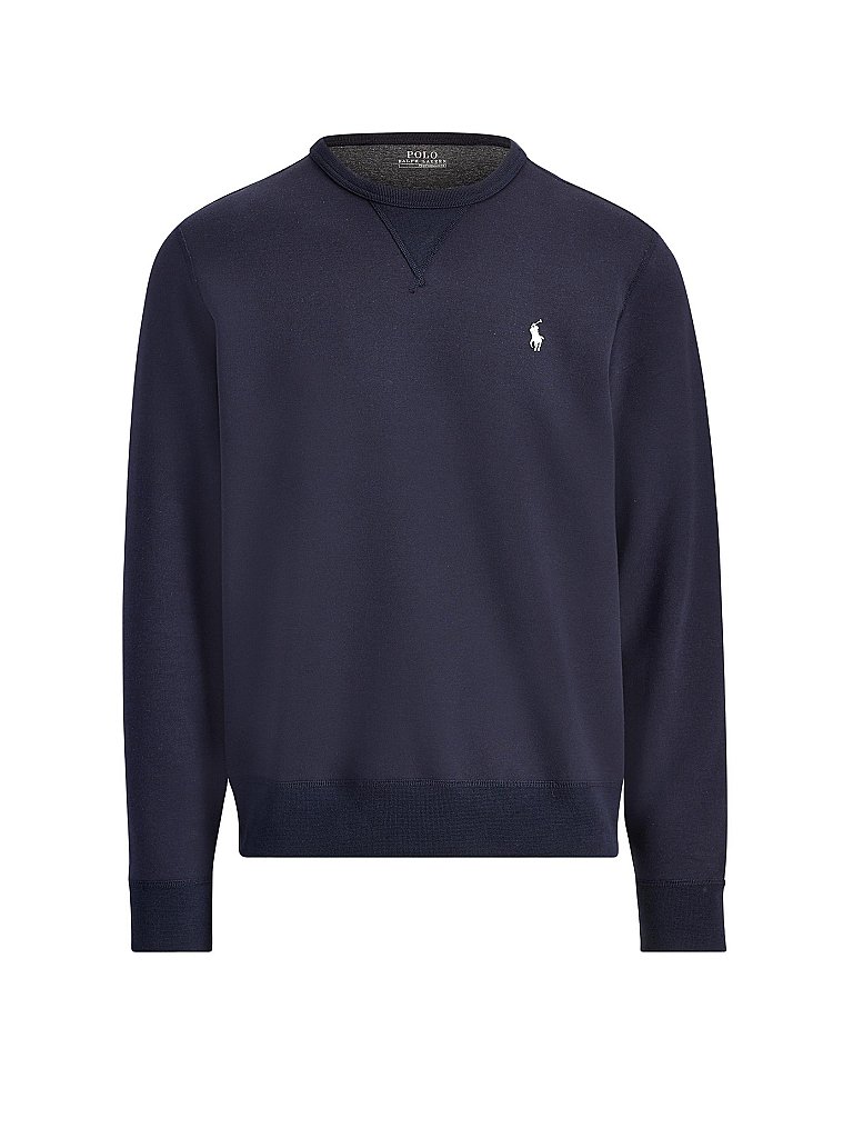 Polo Ralph Lauren pour homme. 710888284001 Pull Sleeve navy (L), Casuel, Coton, Classique, Marine